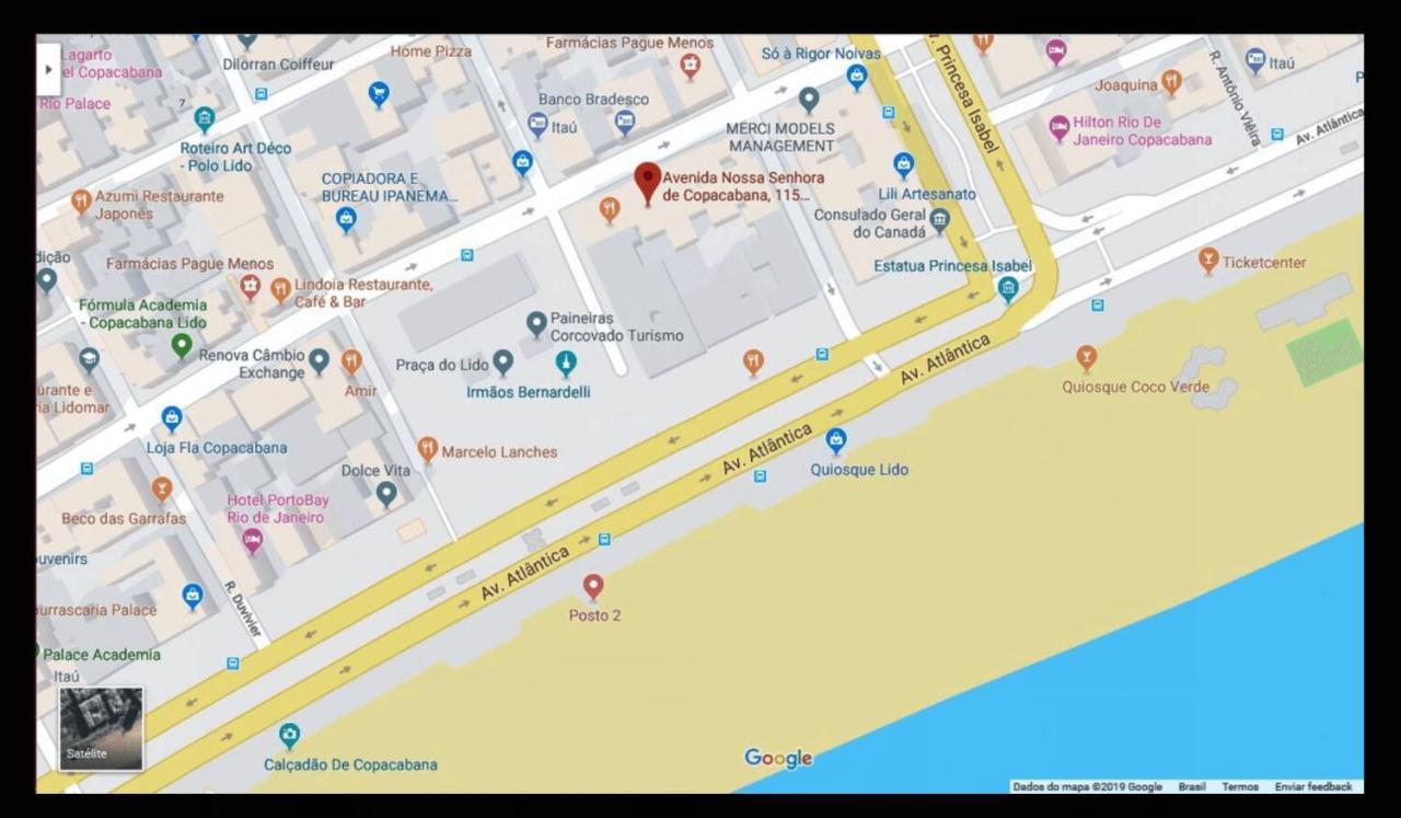 Copacabana Vista Mar Studio, Som Estéreo em Todos os Ambientes, Amplo, internet 120Mb Río de Janeiro Exterior foto